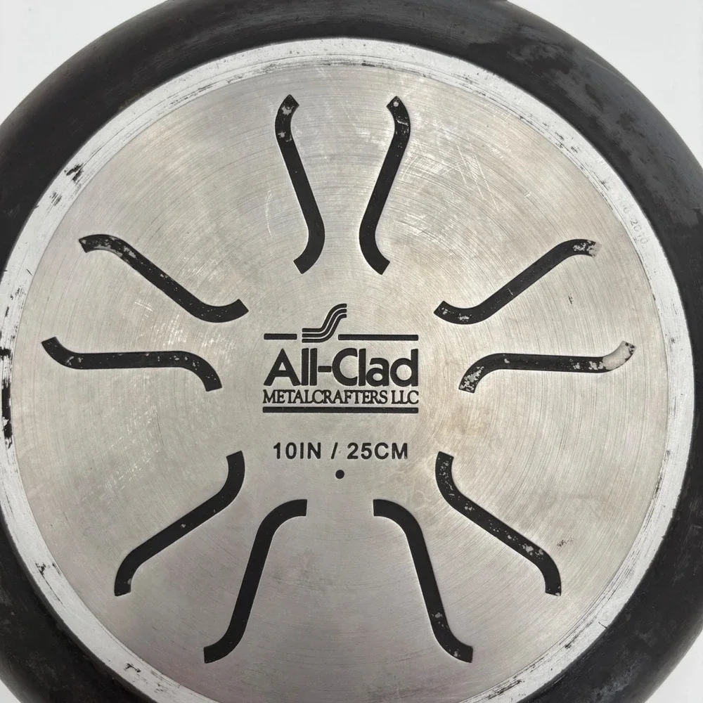 All-Clad Frying Pan Unisex 10 Inch Black Good Non-Stick Skillet Hard Anodized